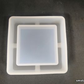 Форма силиконовая пепельница квадратная