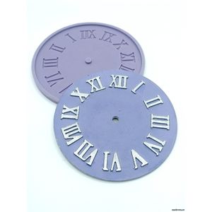Форма силиконовая, Часы 15 см (Римские)